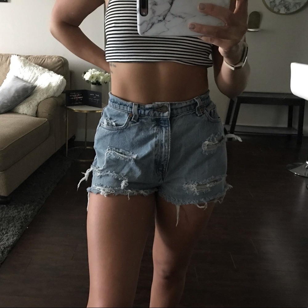 Custom Made Levi’s Shorts